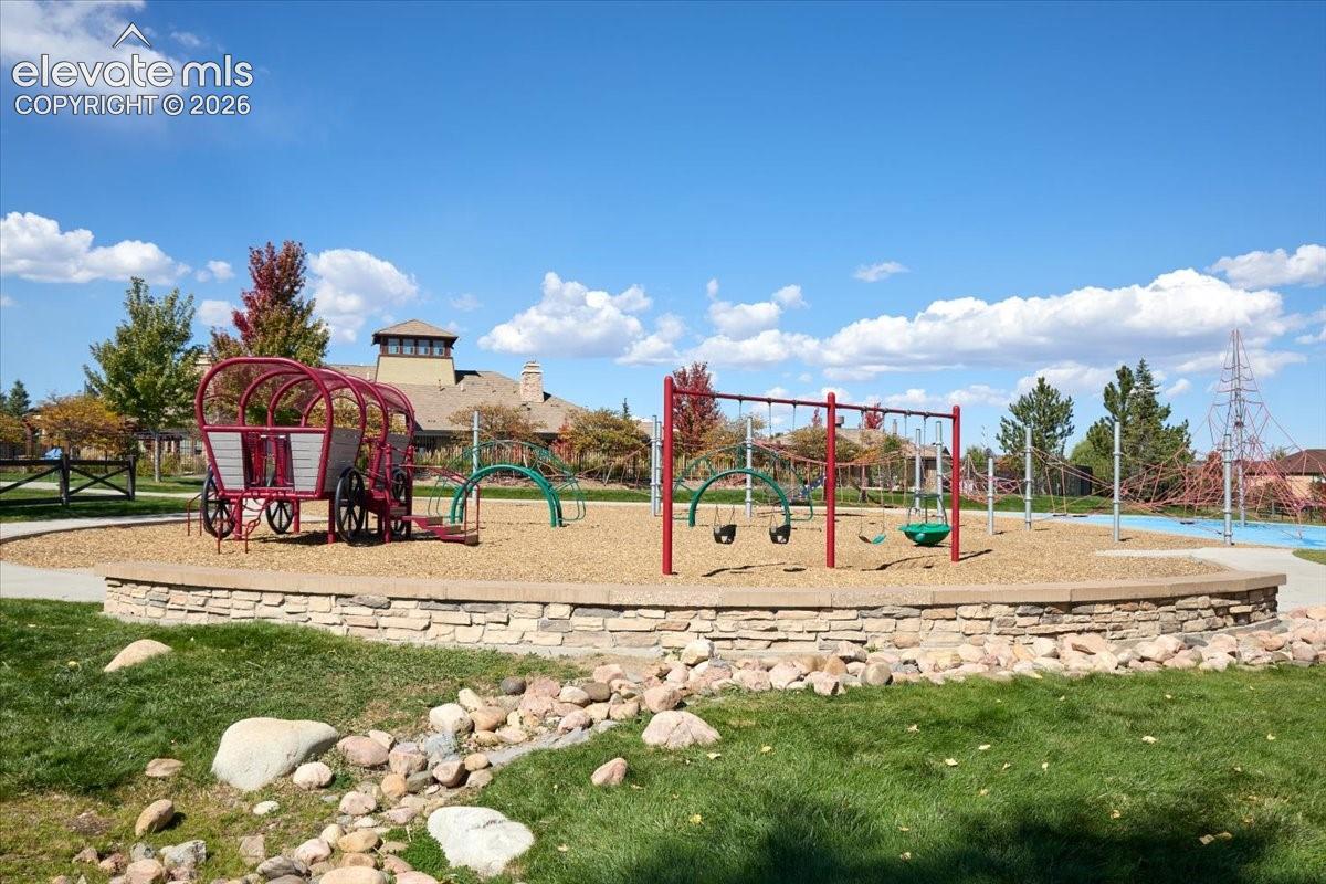 The playground at the Ranch house.