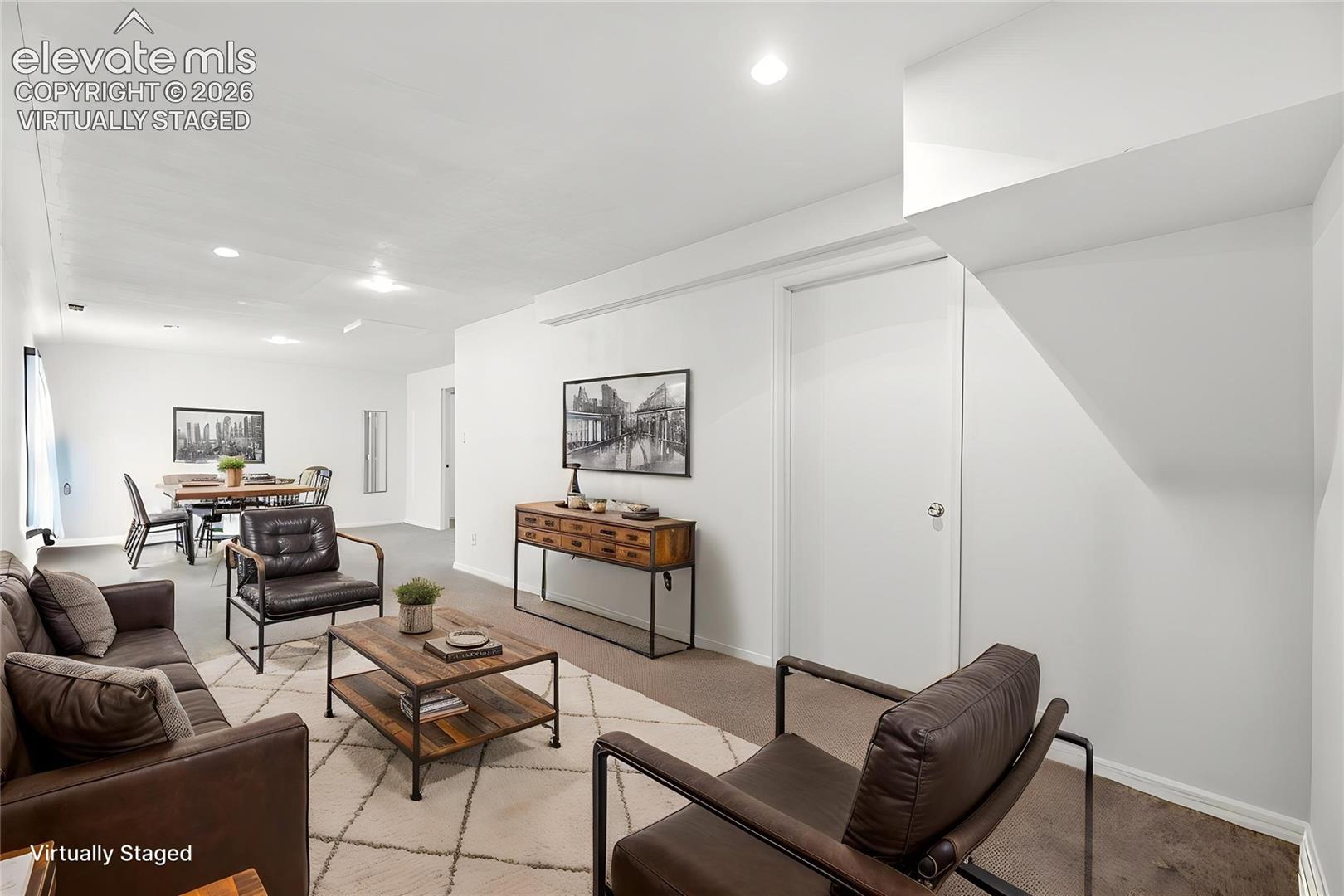 Basement - Virtually Staged