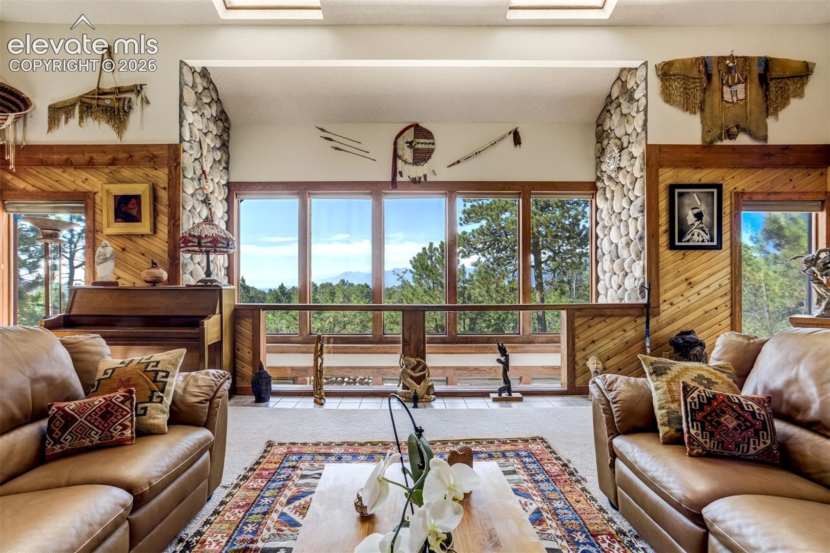 Windows and skylights and high ceilings make this home feel a lot bigger then it is!