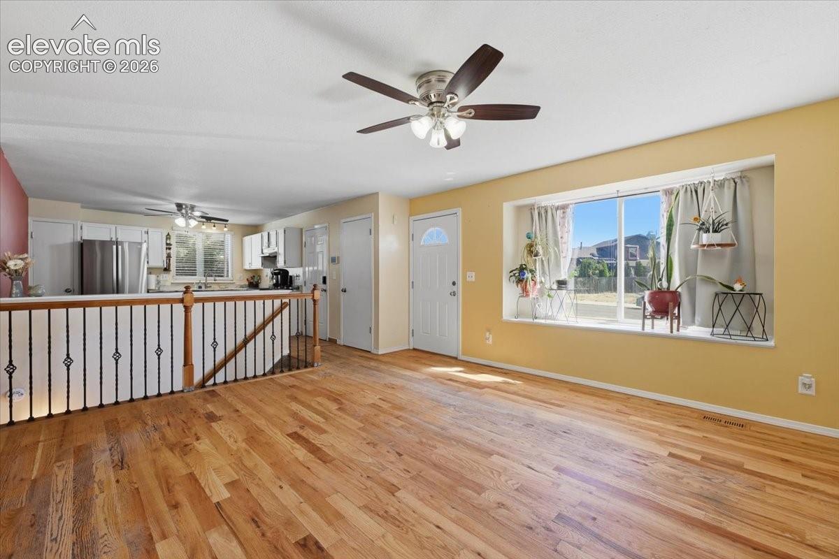 Large Bay Window in living room.