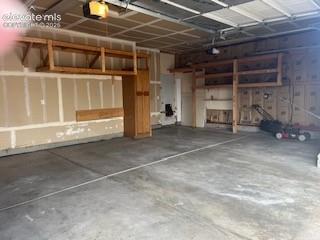 Shelving in 3 car garage
