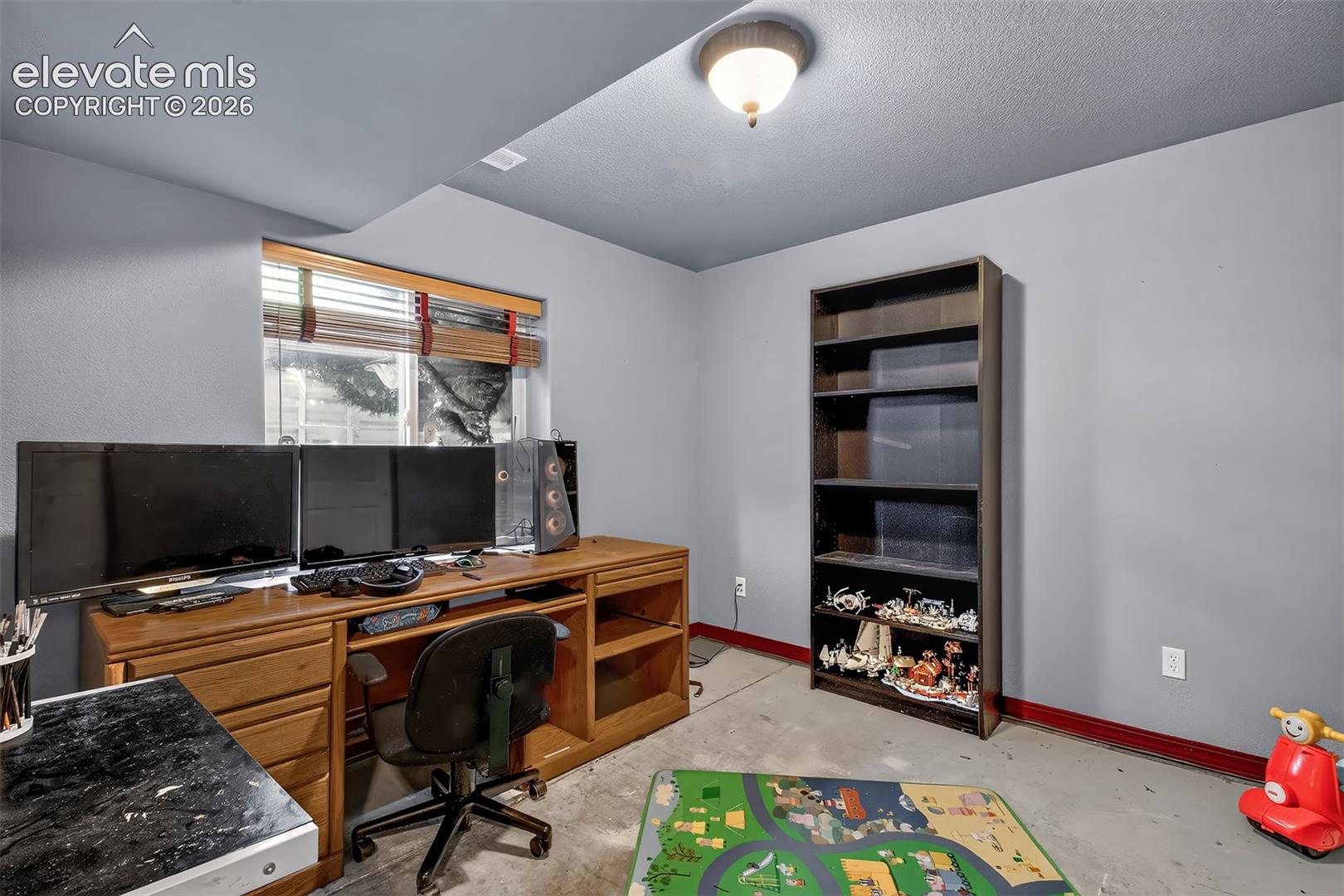 Bedroom in basement