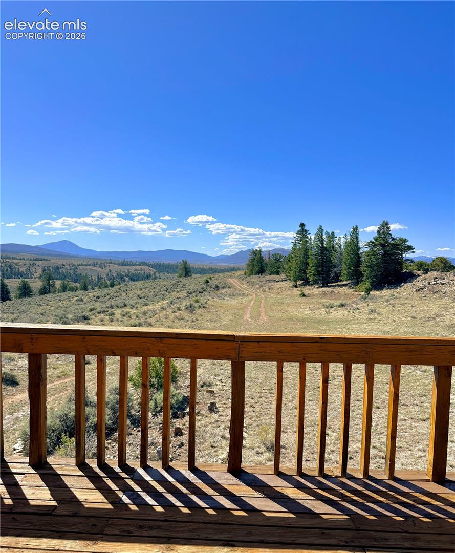 Private deck off primary bedroom