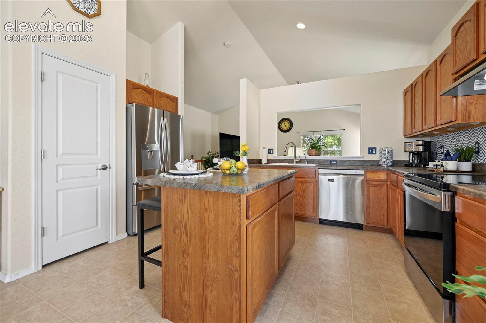 Pantry for added storage and convenience