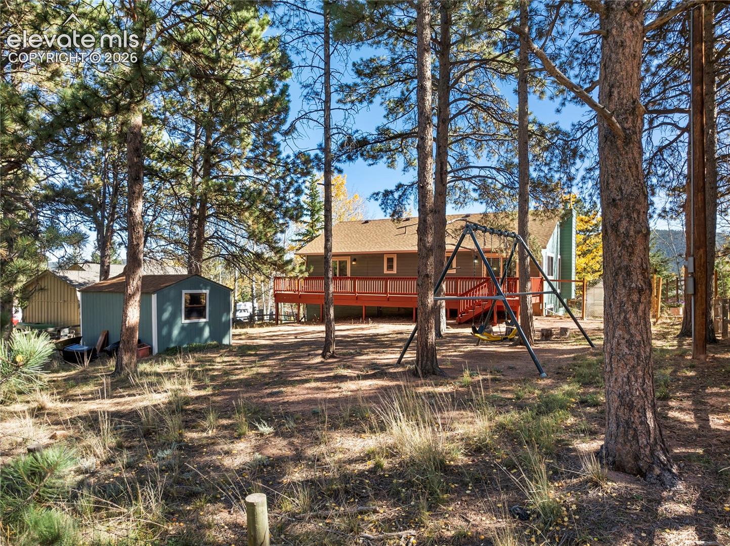 Not to mention this big, fenced back yard...