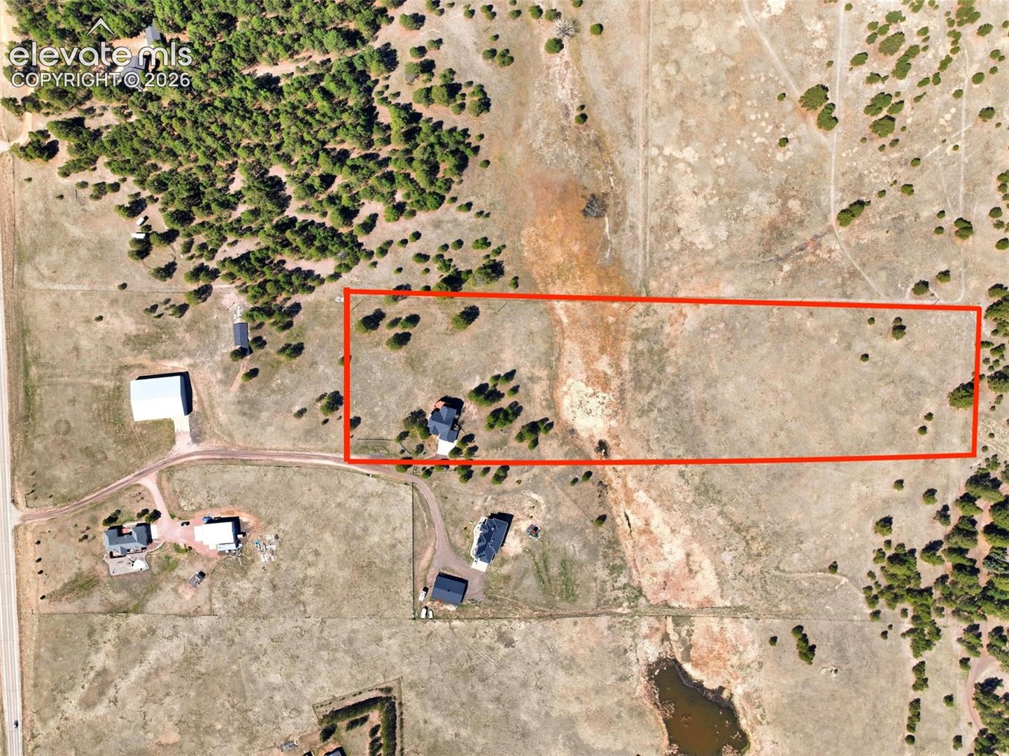 9.5 acres - Approximate not to be used as a survey