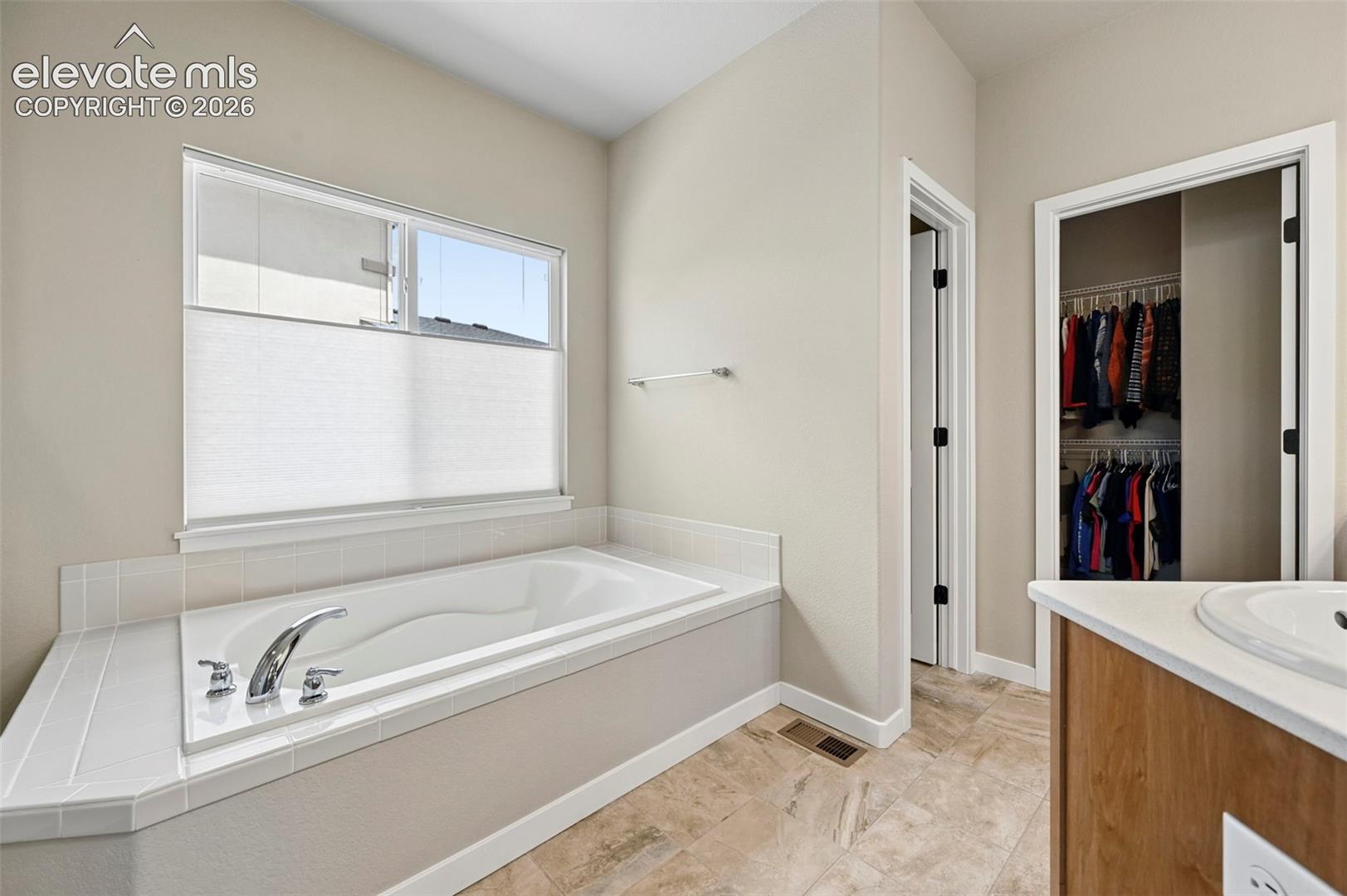 Primary Bathroom with Soaking Tub