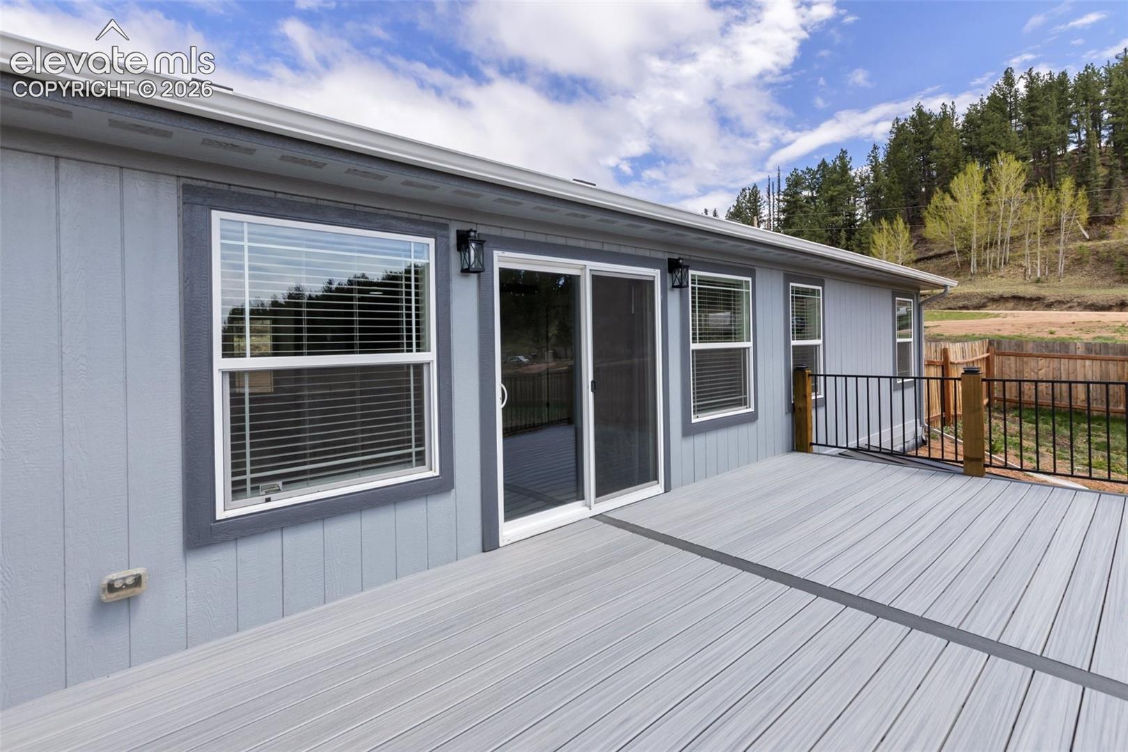 Back deck