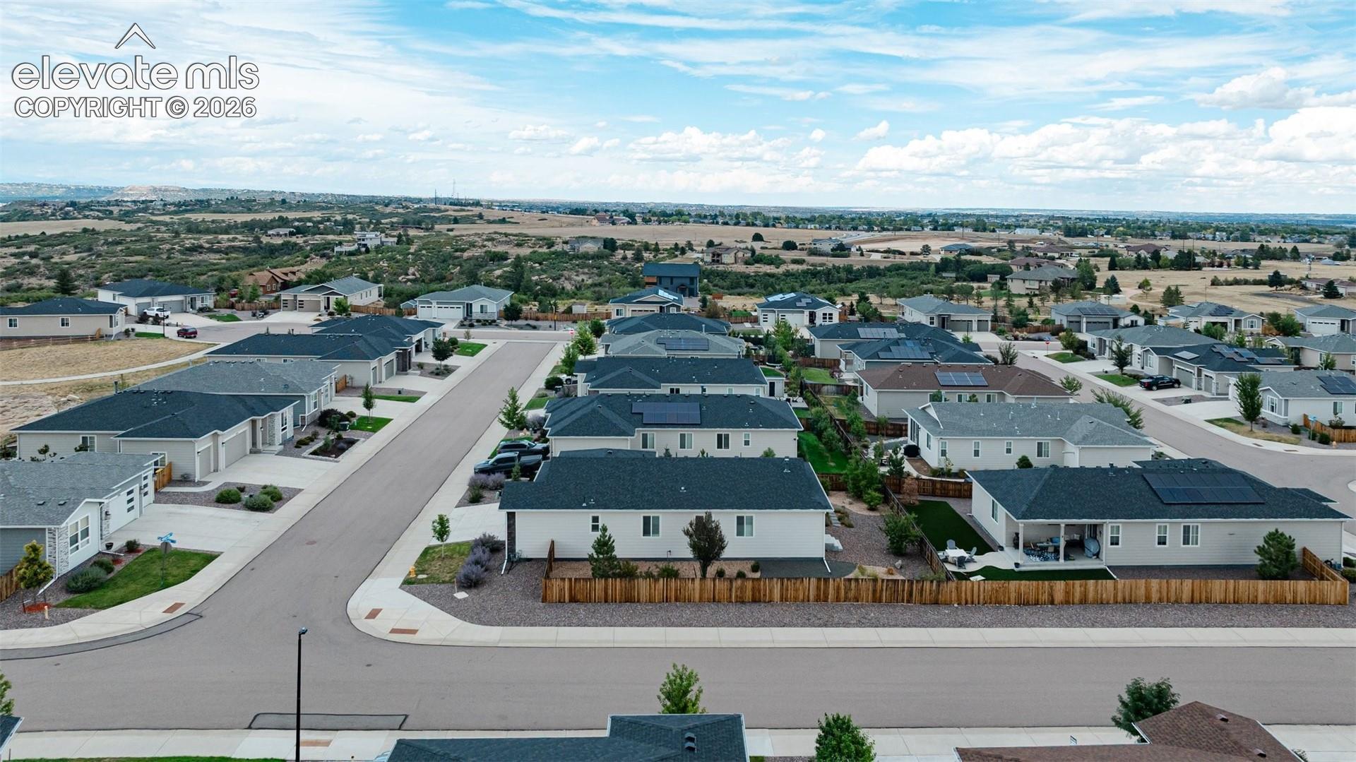 Aerial View of Home
