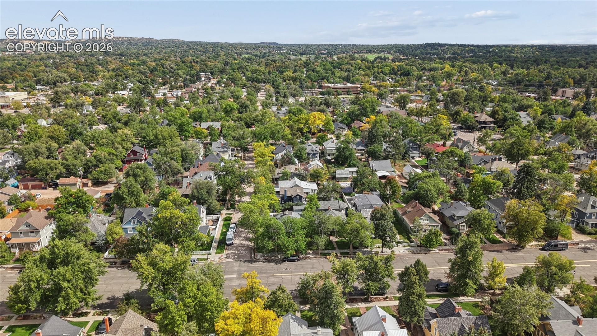 Aerial View of Surrounding Area