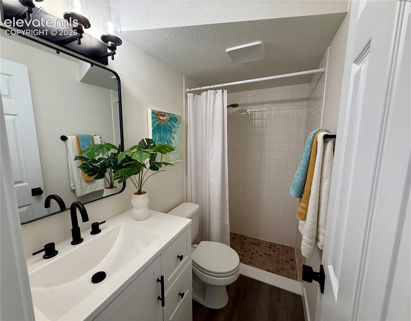 Lower level bathroom- newly renovated