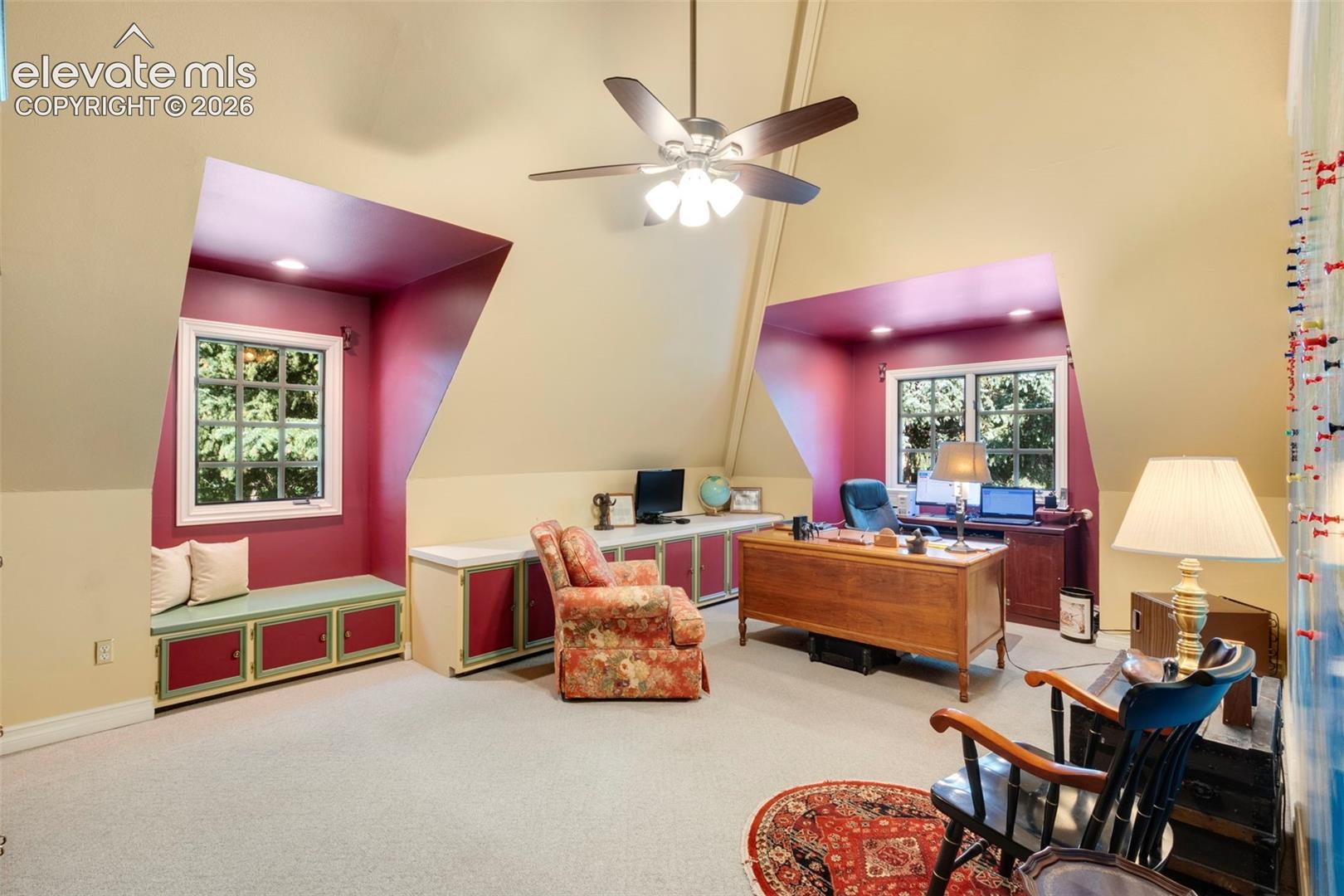Upstairs office or additional bedroom