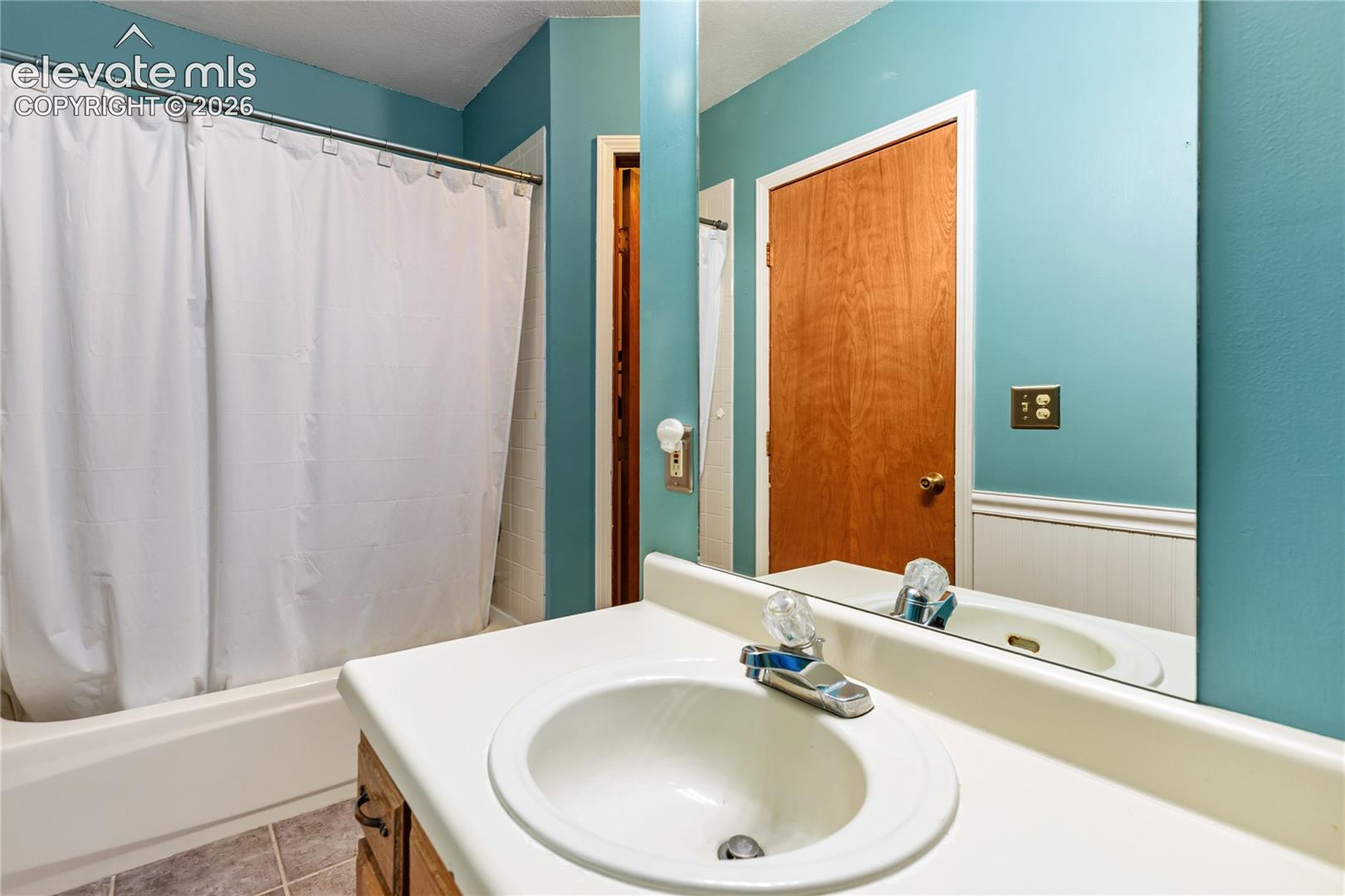 And one more full bath, this one on the lower level