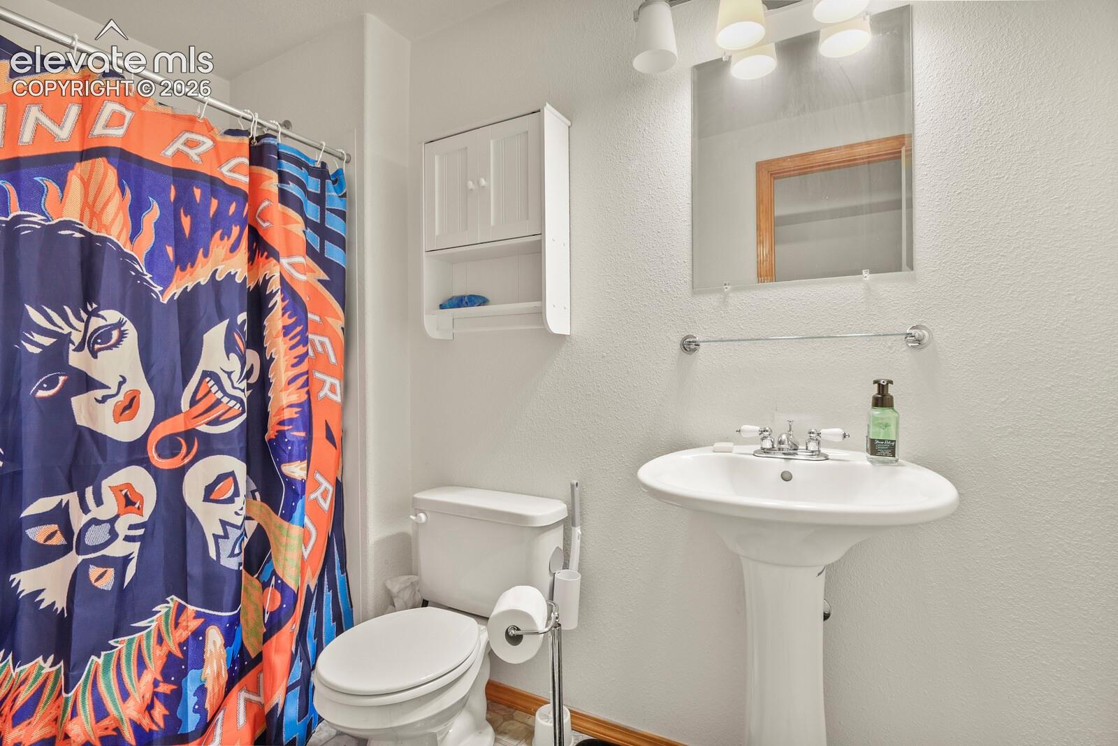 3/4 Bathroom basement.