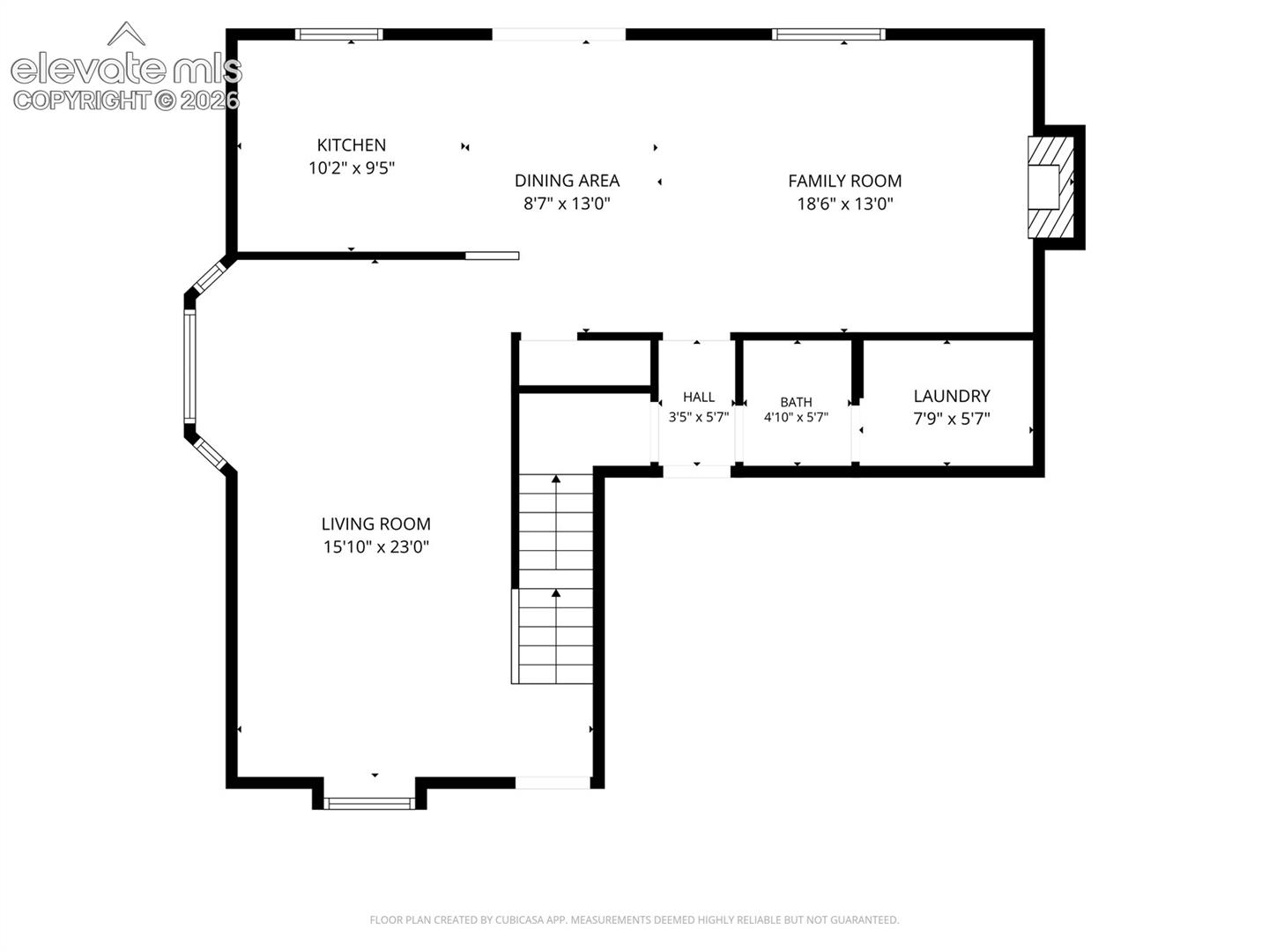 Main Level Floor Plan