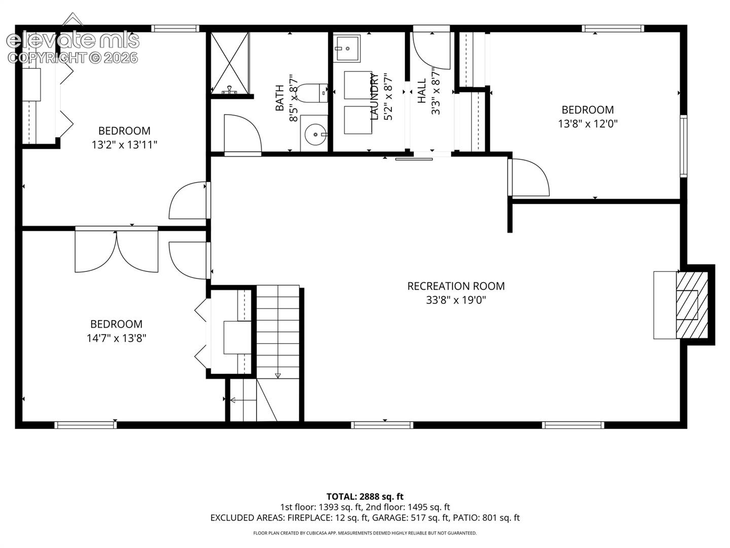Lower Level Floor Plan