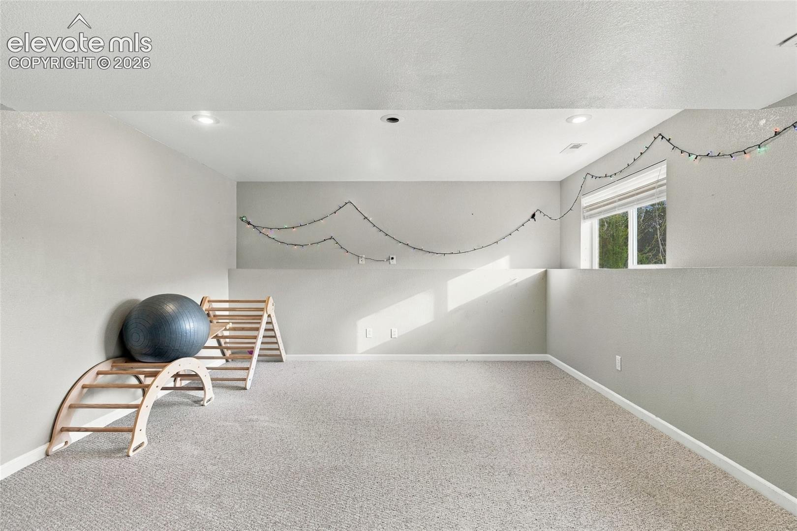 Basement family room