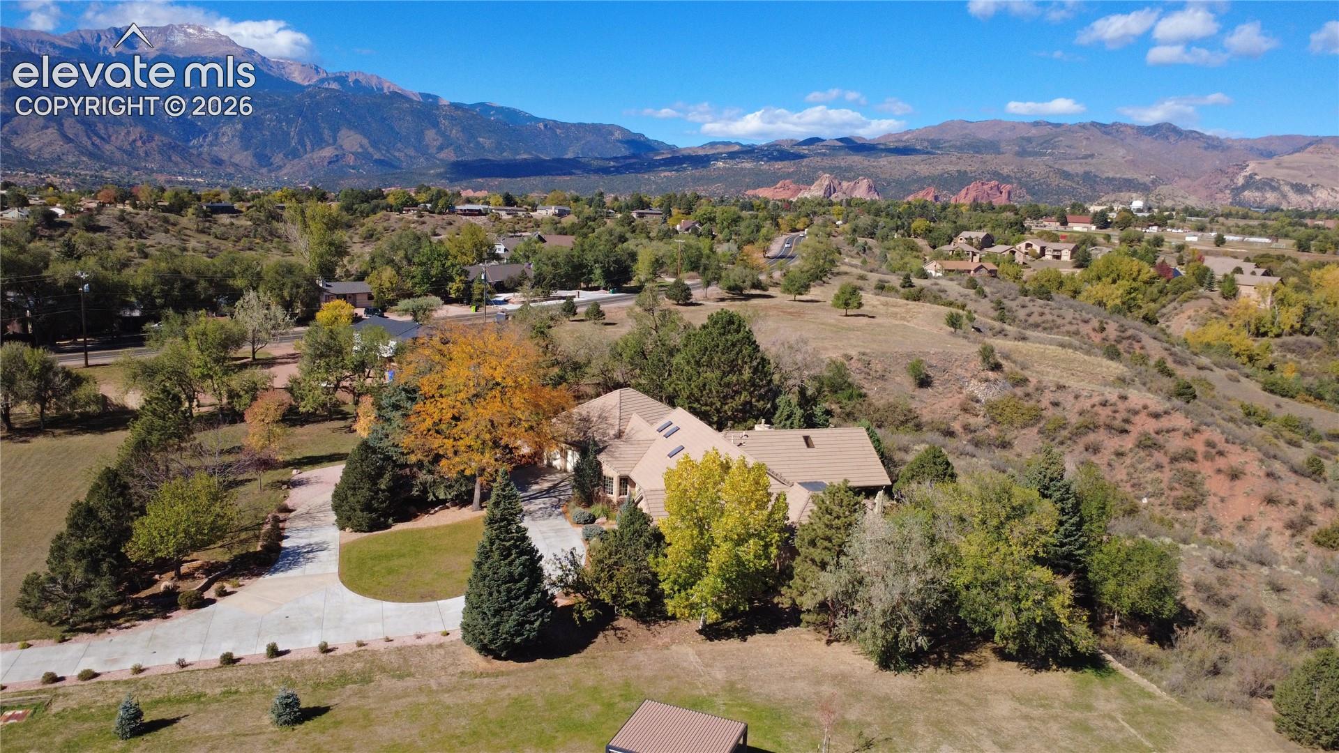 This home offers stunning views both inside and outside of the home. 