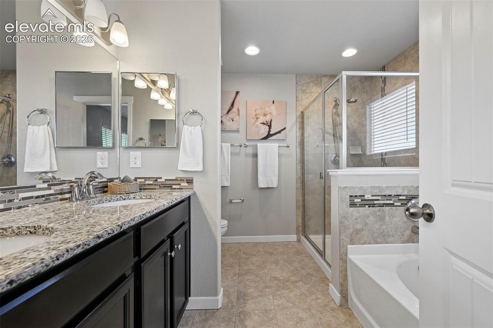 Primary 5 piece ensuite