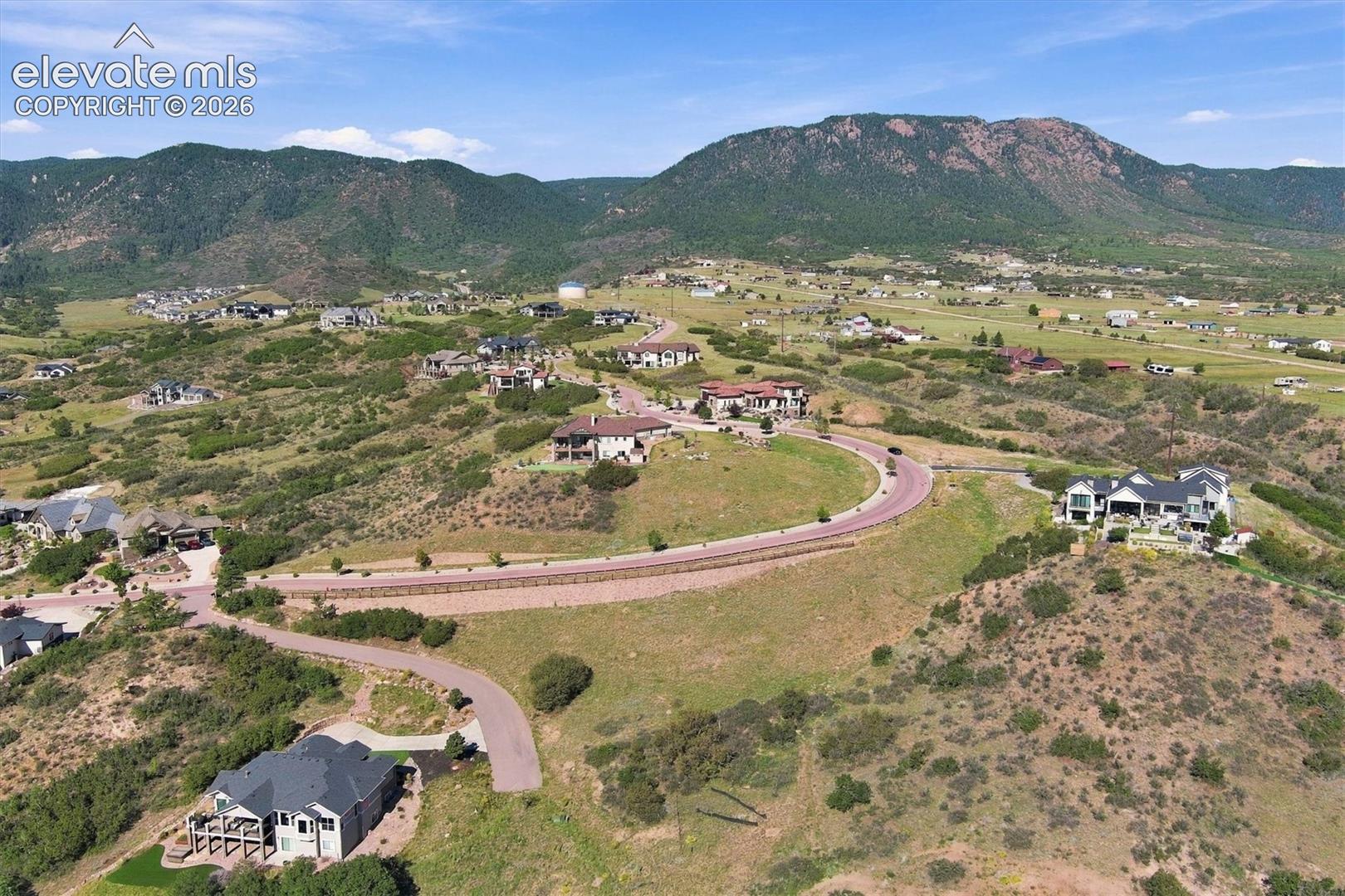 Panned out shot of the 2.27 acre parcel