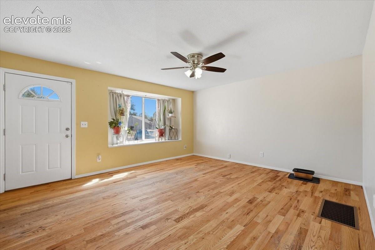 Open concept floorplan.