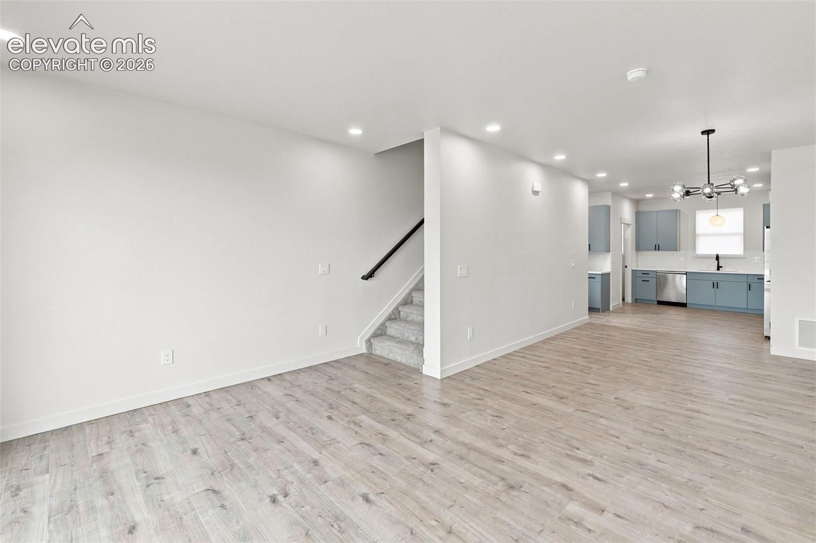 image is from the model unit. subject property has same finishes.