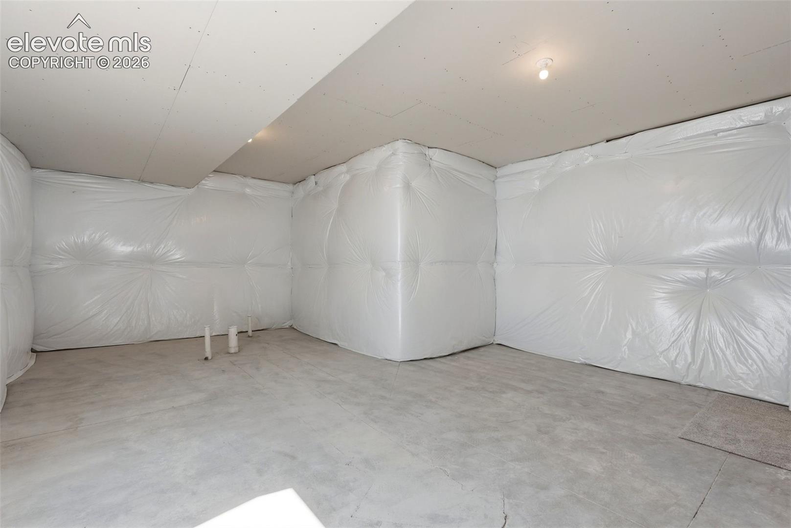 Storage/Unfinished Guest Suite. Pre-plumbed for Bath