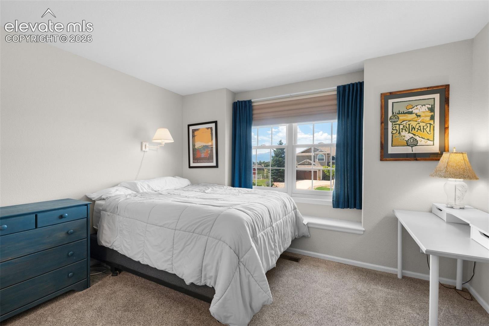 Bedroom 2 With Mountain Views