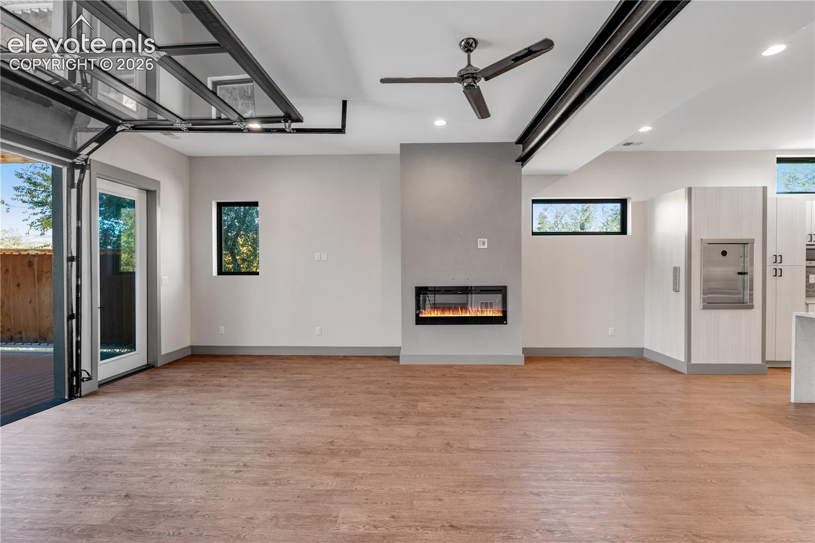Living Room with Gas Fireplace 
