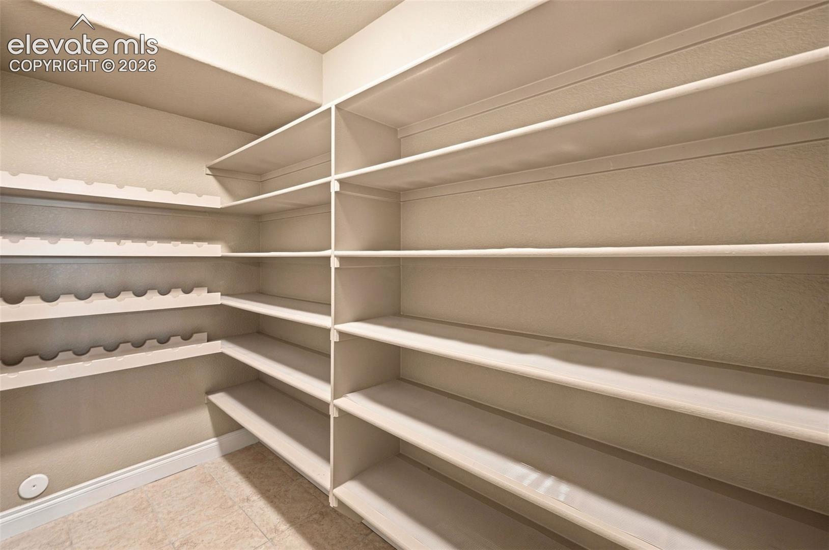 Spacious just off the wet bar!