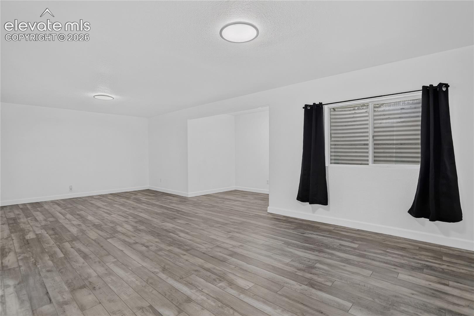 Spacious family room - lower level