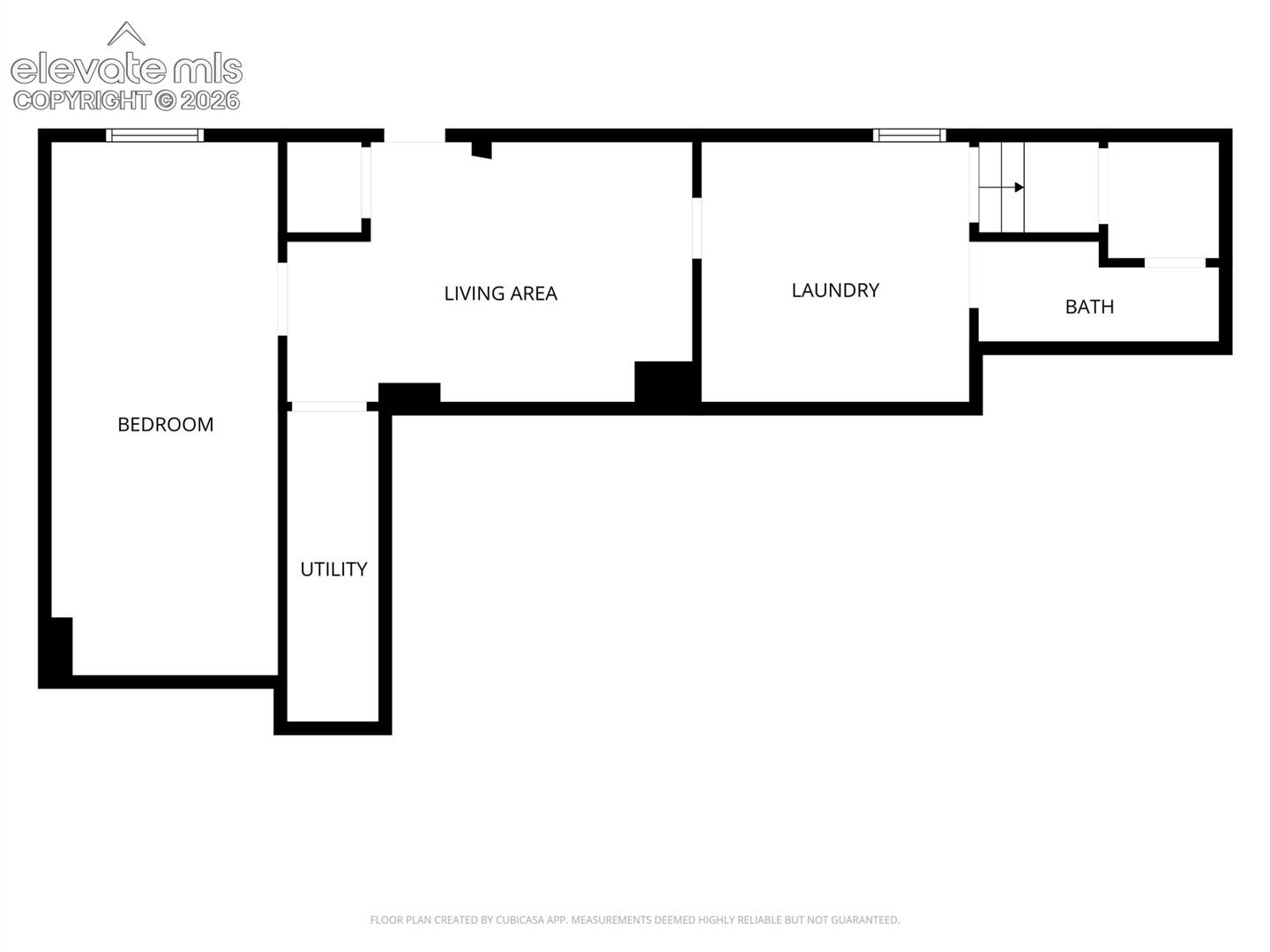 Floor plan, lower level