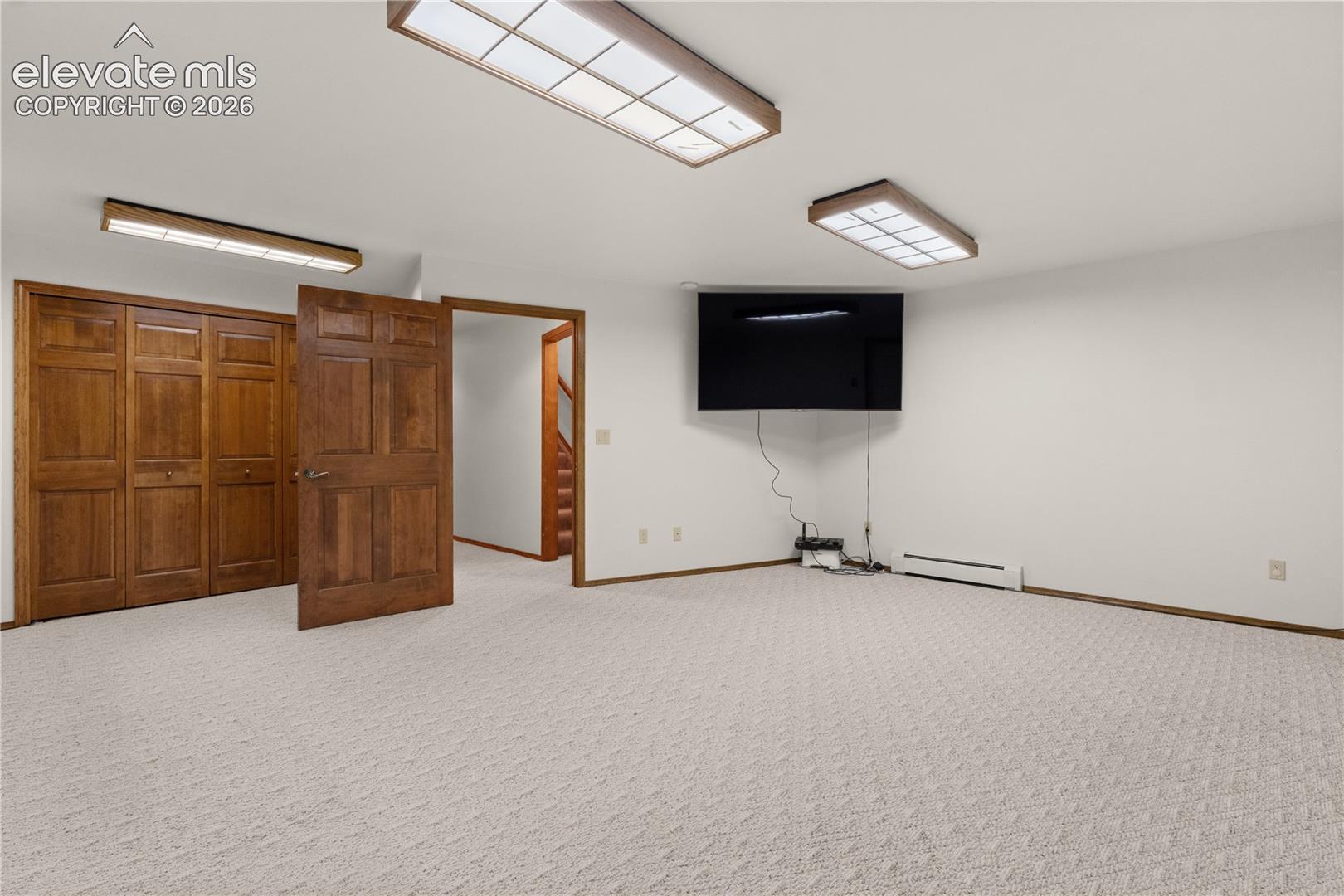 There are several unfinished rooms in the basement - perfect for hobbies and storage.