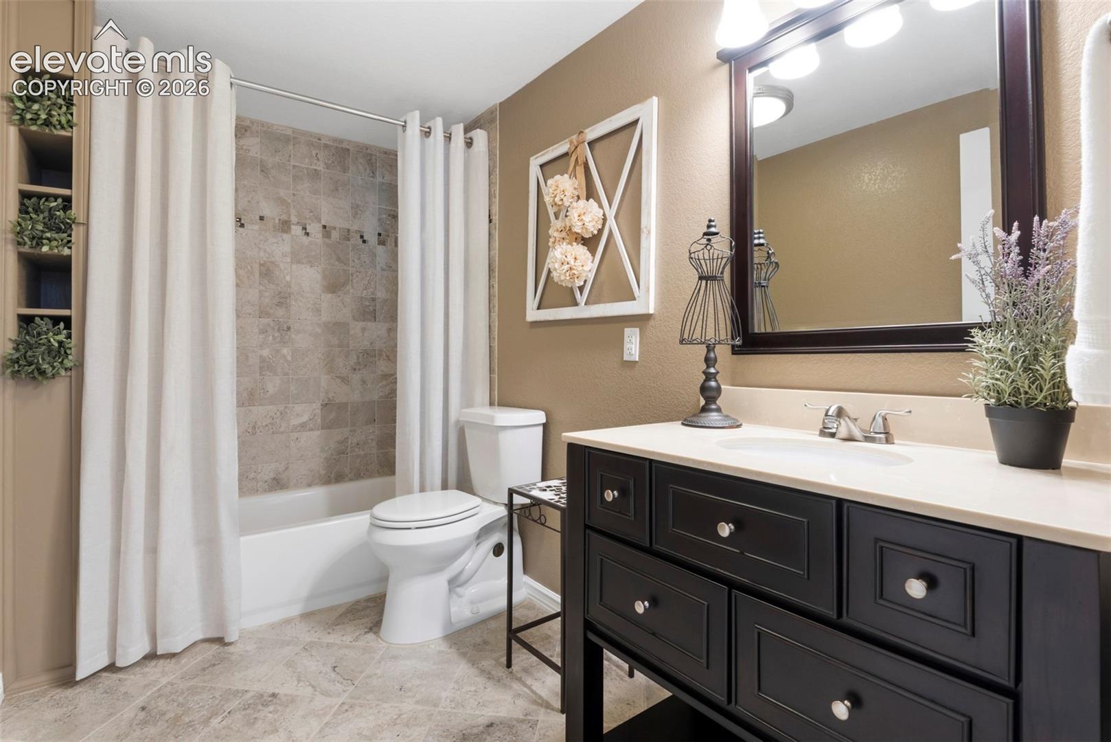 Large Basement Full Bath Tilted Tub Area and Flooring