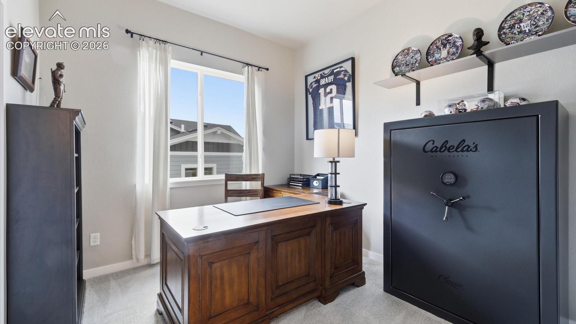 YOUR SPACE, YOUR WAY — An ideal third main-level bedroom that can effortlessly transition into a refined home office, study, or peaceful guest room.