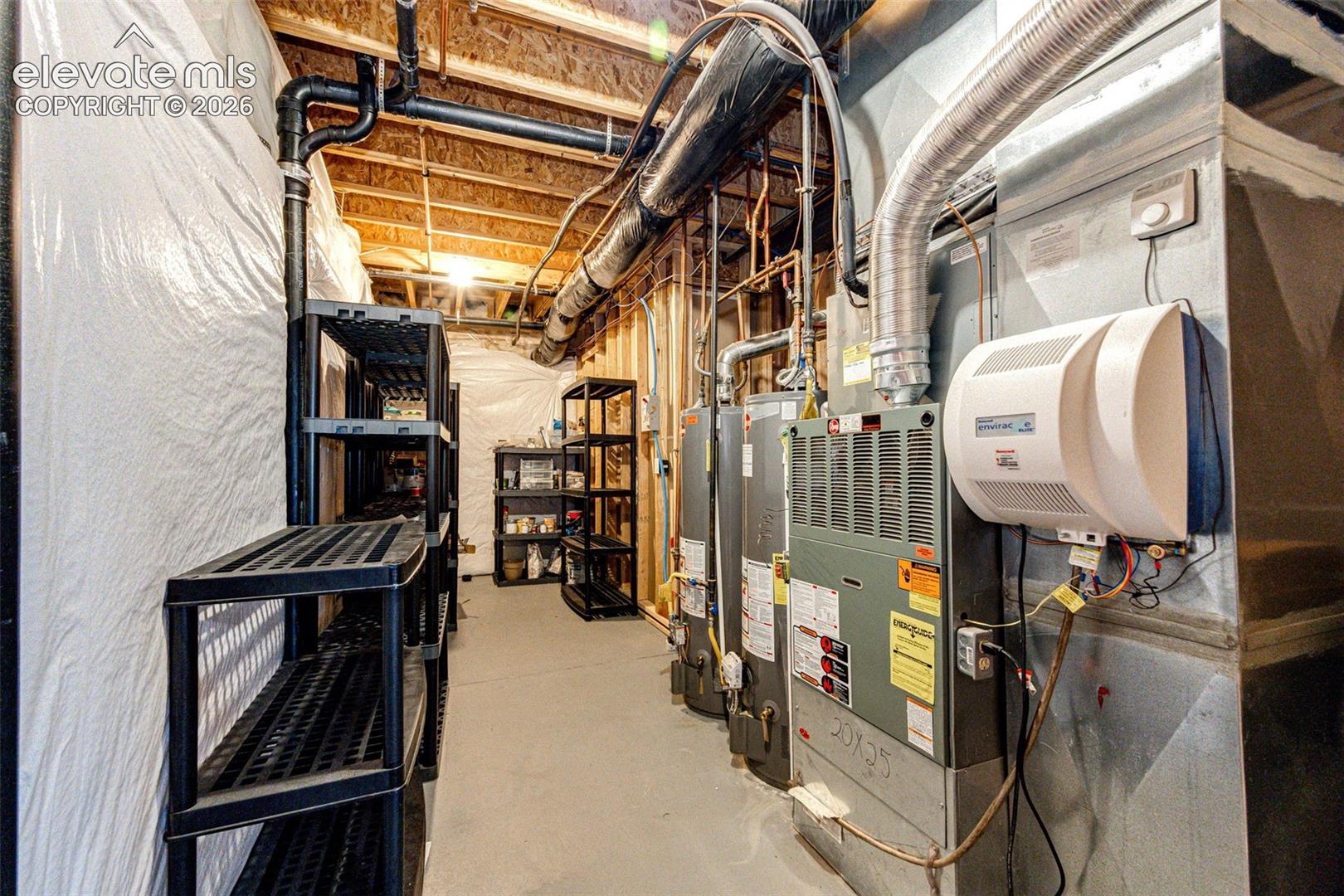 Humidifier, 2 hot water heaters, 1 is new this past year