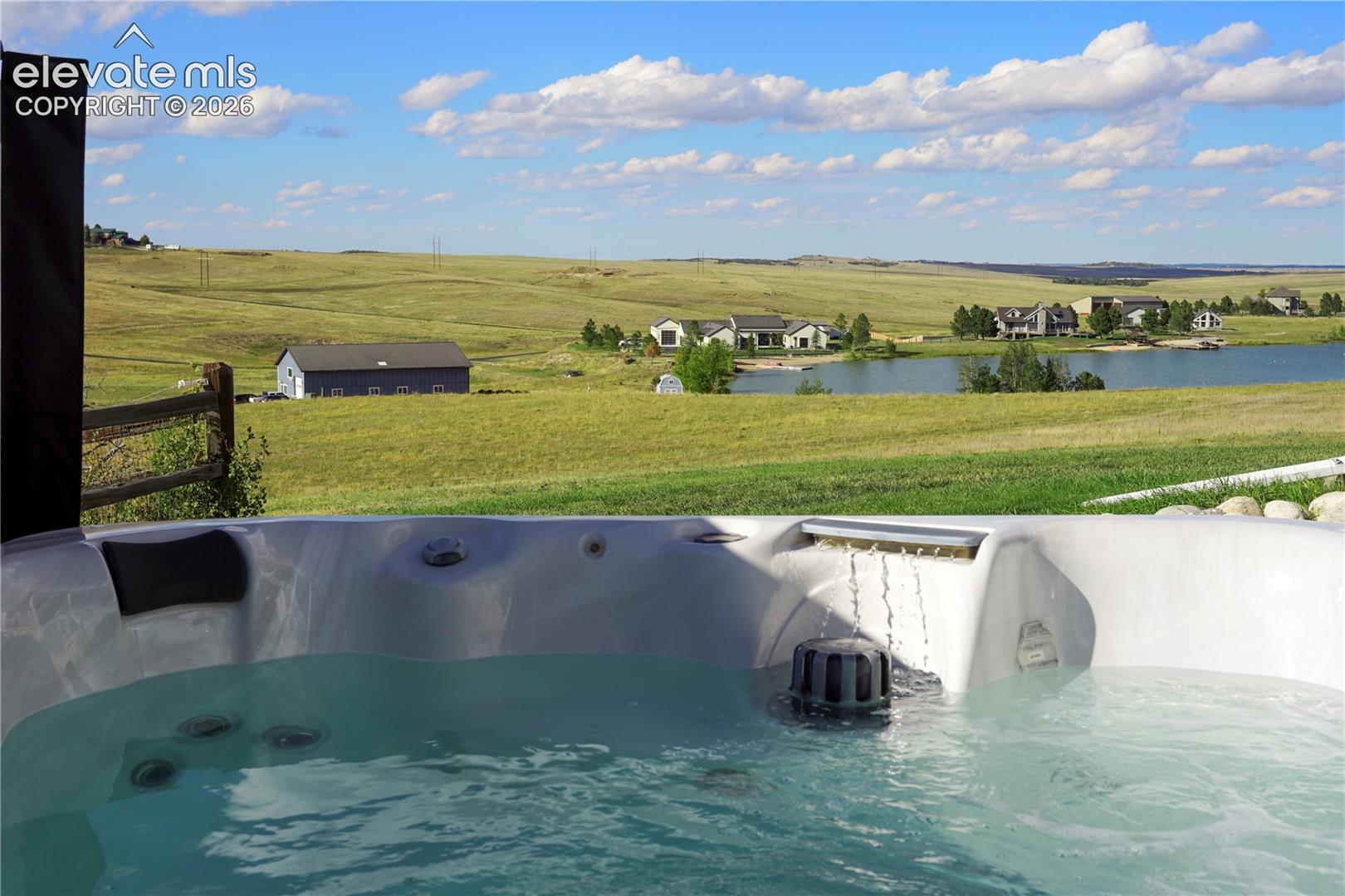 Views from the hot tub!