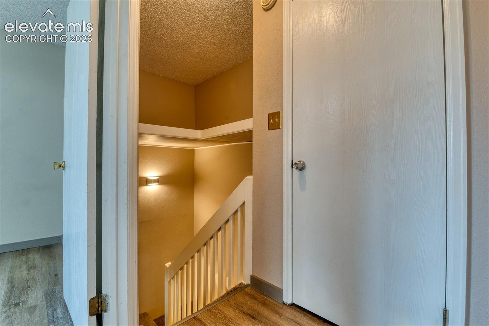 Extra Storage above the stairs
