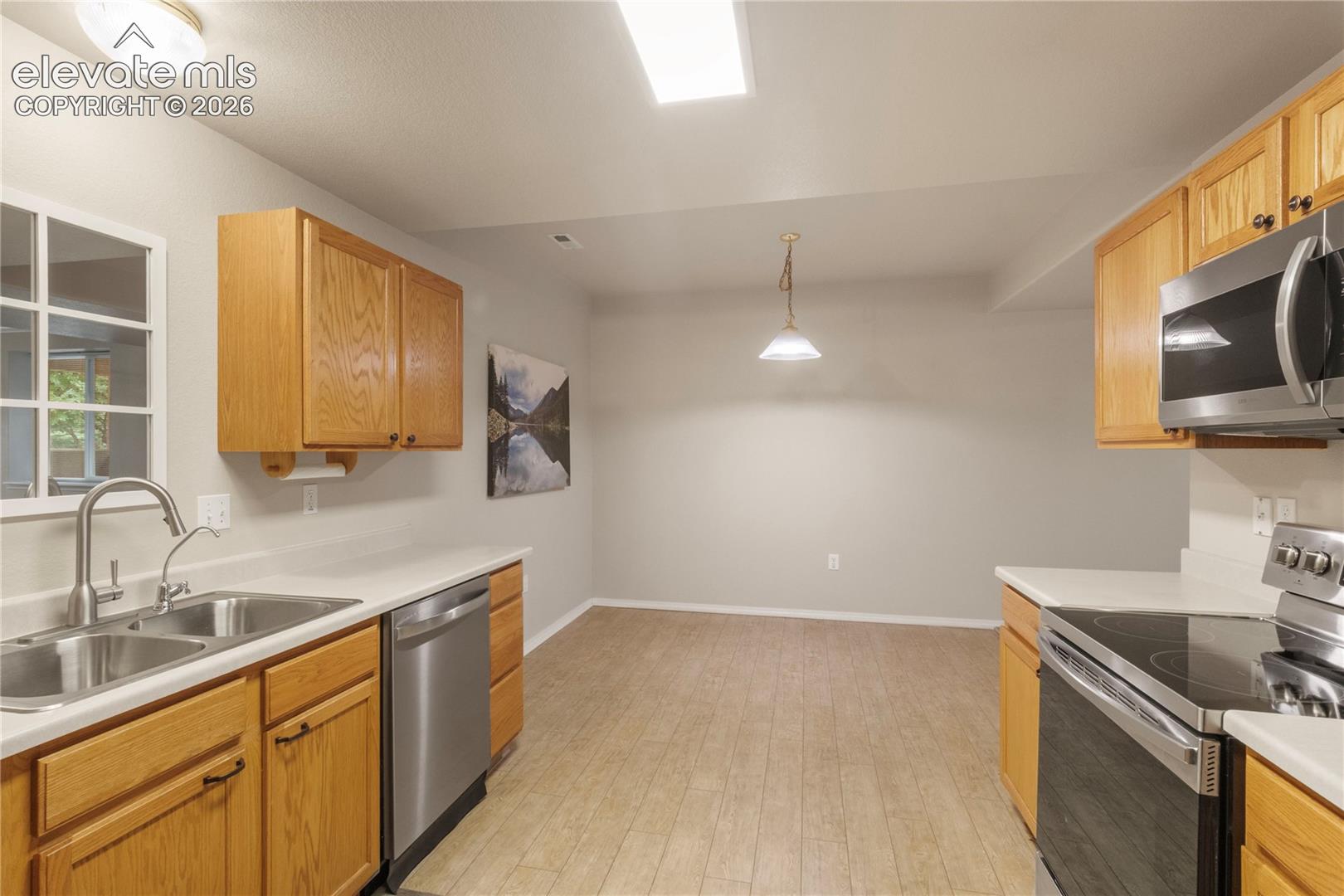 From Kitchen to Dining Area