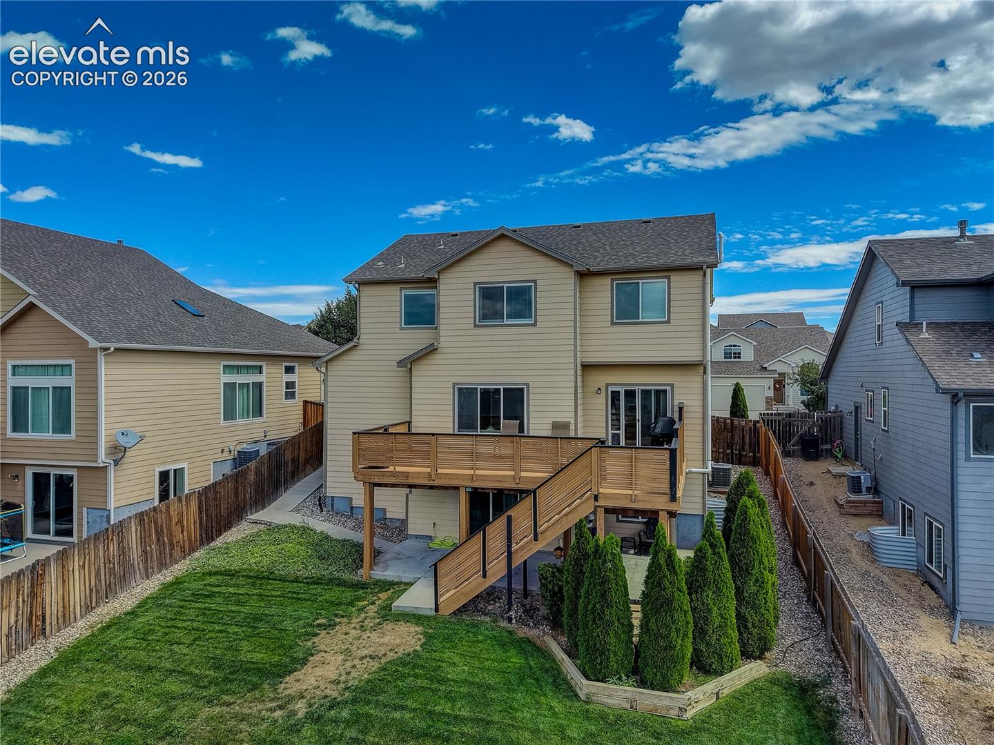Multiple outdoor spaces to enjoy the natural beauty of Colorado Spring's front range