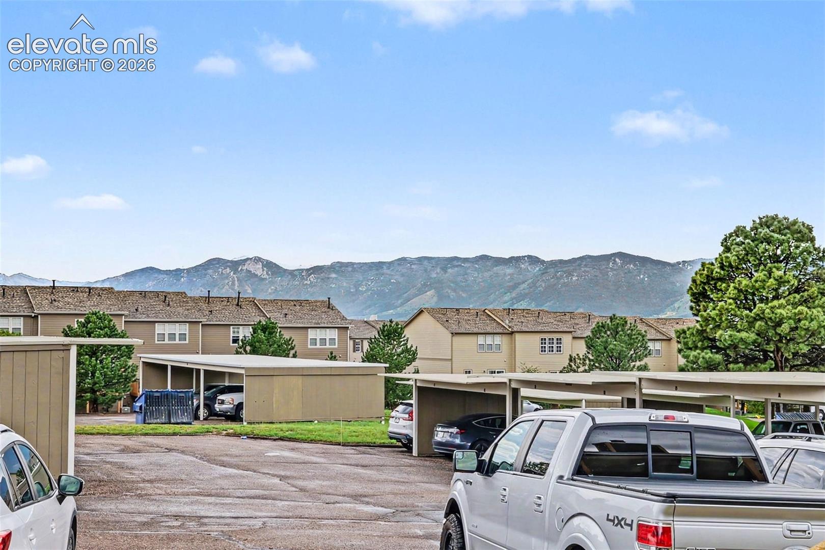 Mountain View from Patio 