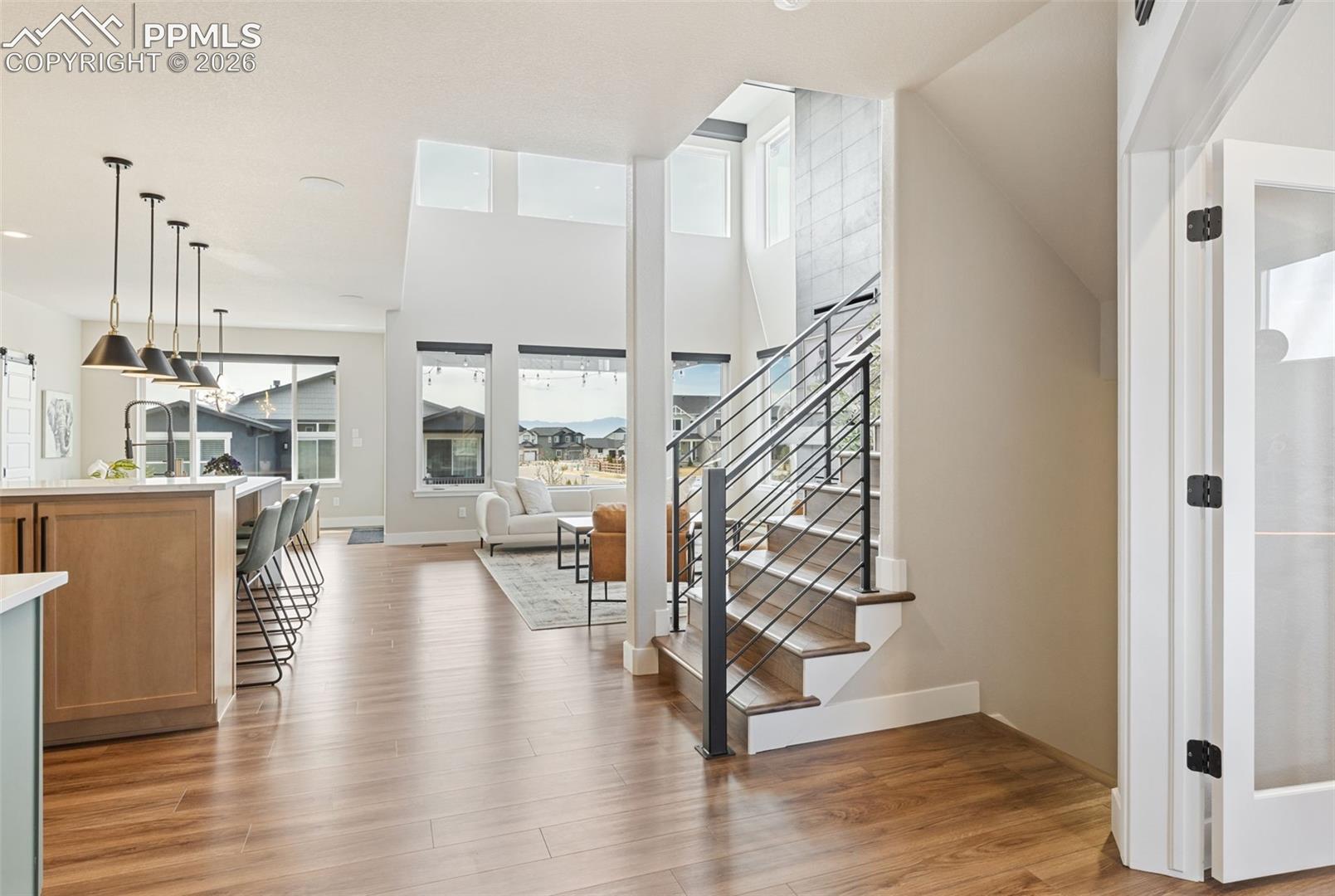 Glistening Luxury Plank Flooring Throughout