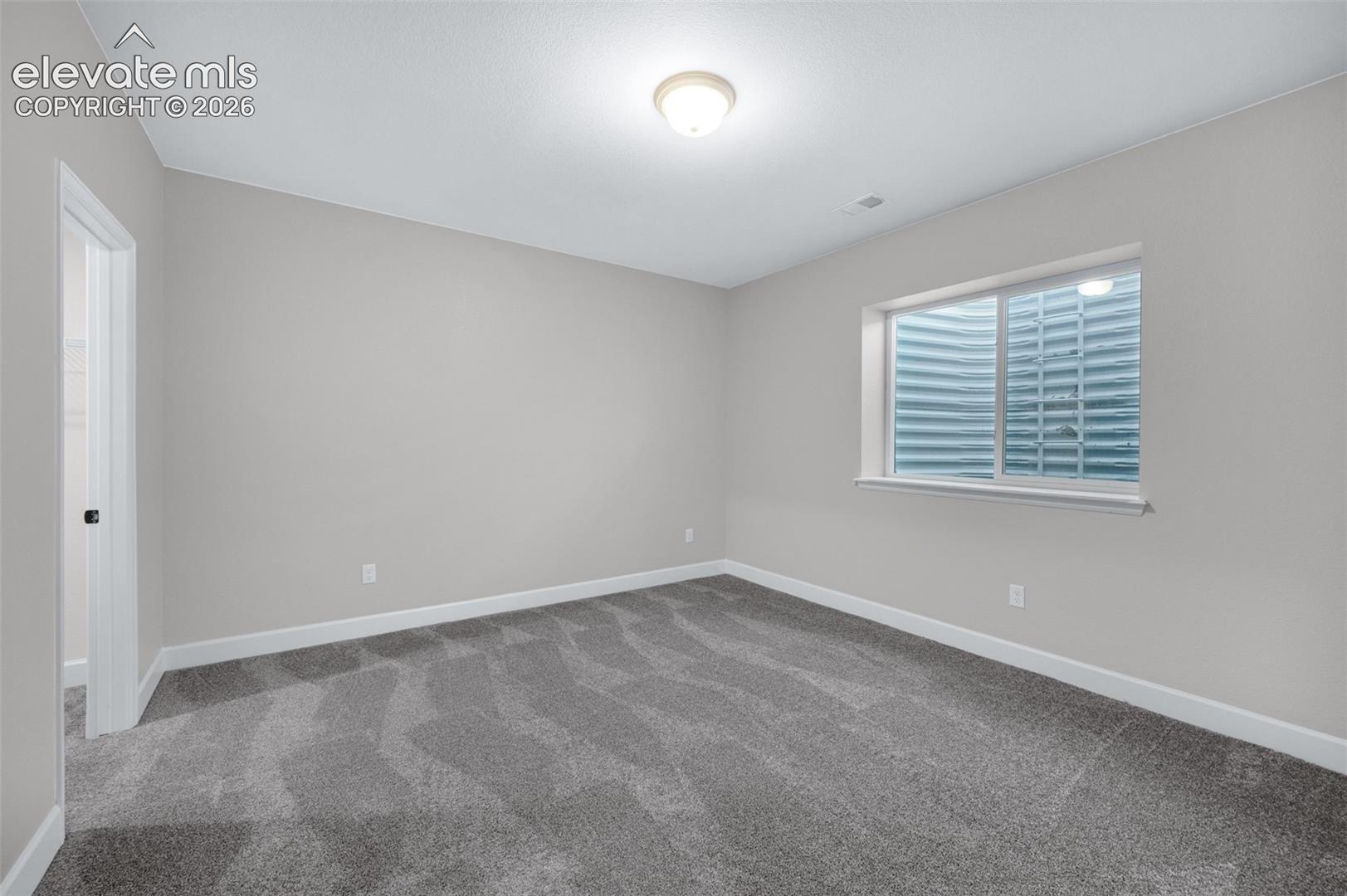 Bedroom 5 In Basement With Walk In Closet