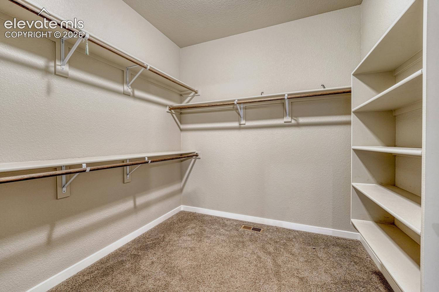 Primary closet
