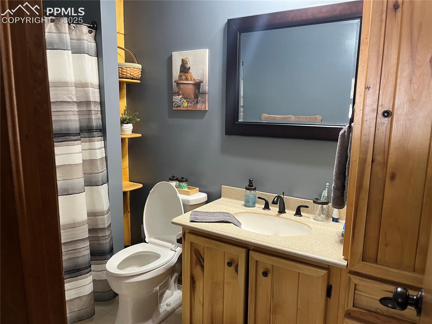 Updated primary bathroom