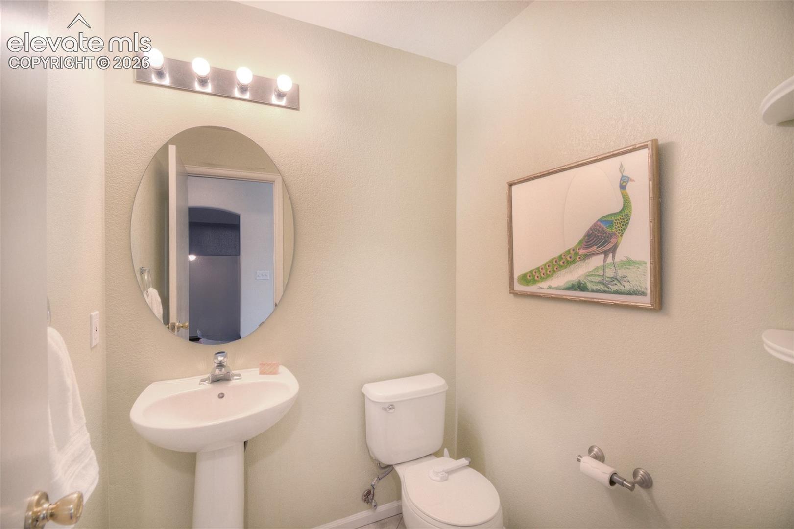 Main level 1/2 bath.