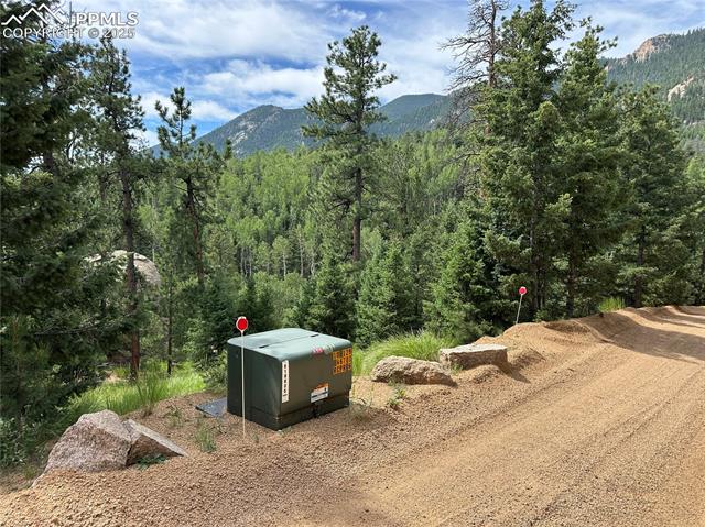 Electrical box close to lot 