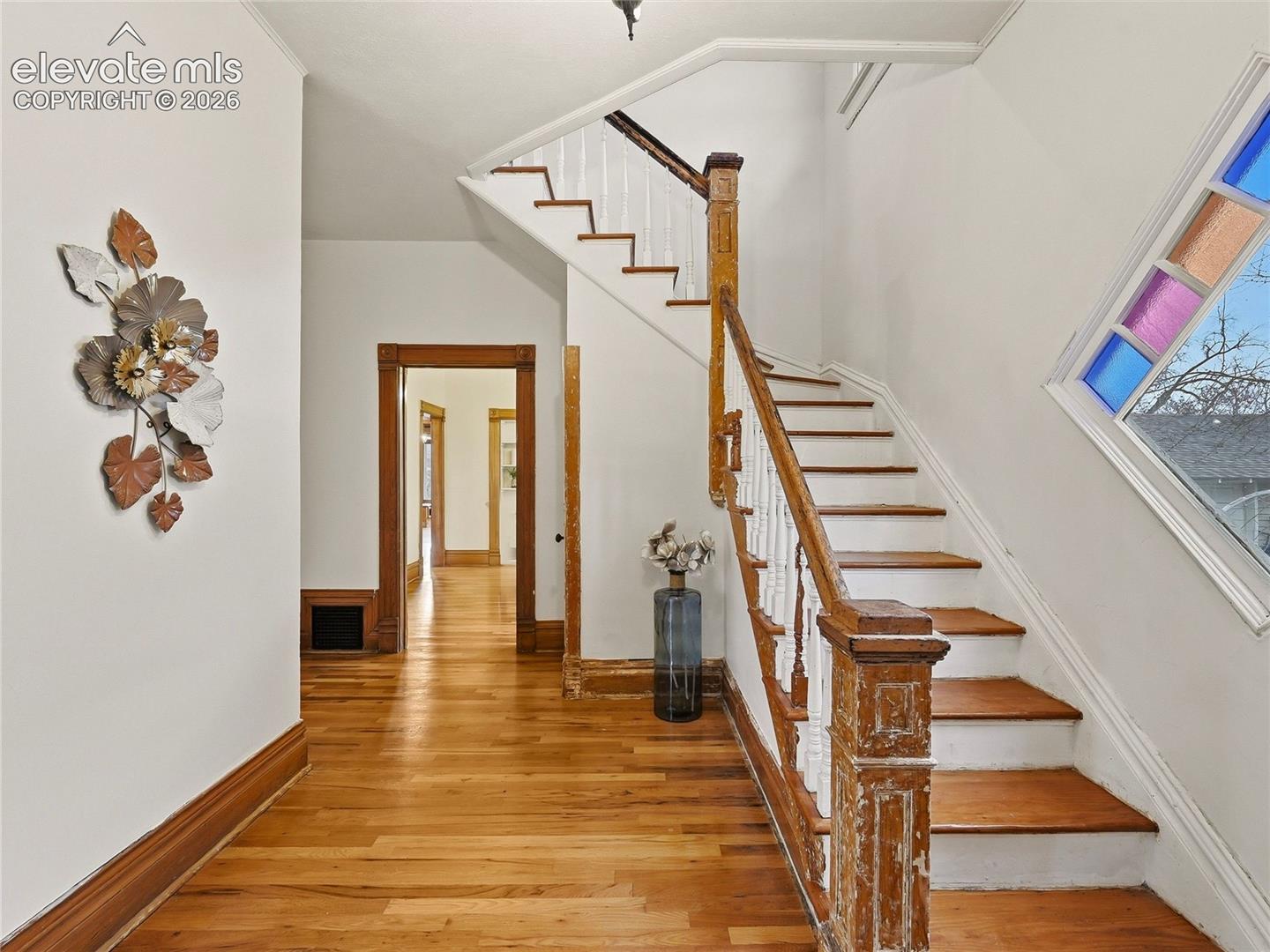Original hardwood flooring throughout.