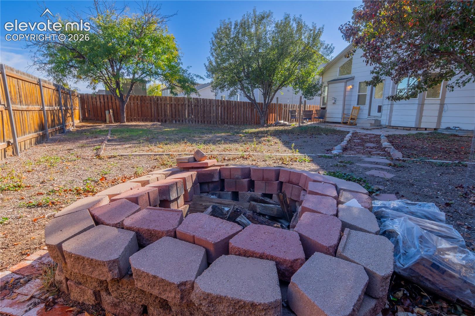 Gather around the built-in fire pit and enjoy evenings under the Colorado sky.