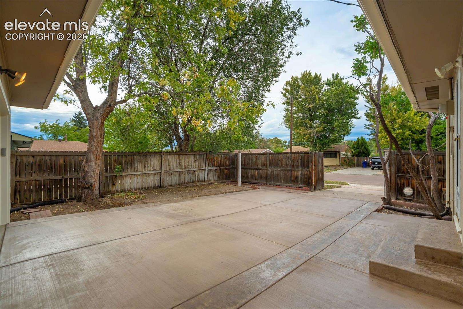 Gated 2nd driveway